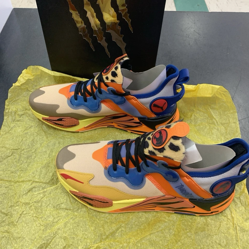 Puma Rs-xt3ch Thundercats Edición Especial Limitada Talla 10.5 Con Piel Sintética Naranja Foto 4 de 4