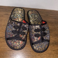 Oriental Chinese Ladies' Slippers Scuffs House Shoes Sz 44-45
