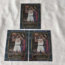 Jericho Sims RC 2021-22 Panini Select Blue New York Knicks #87 (3) NBA Rookie
