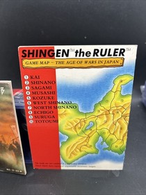 Shingen the Ruler + Map - Authentic Nintendo NES Manual Instruction Booklet