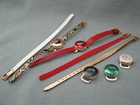 vintage costume jewelry ladies watch, mechanical. — photo 1