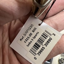 Authentic Seiko Dealer 💯 5 Sports SRPG35 39m Black Dial Nylon Automatic Men's❤️ 9