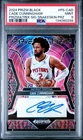 2024 Panini Prizm Black Cade Cunningham Prizmatrix Auto /15 #PS-CAD POP 1 PSA 9