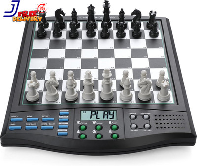 Talking Chess Academy Electronic Chess Board Smart Chess Board with Voice Teach