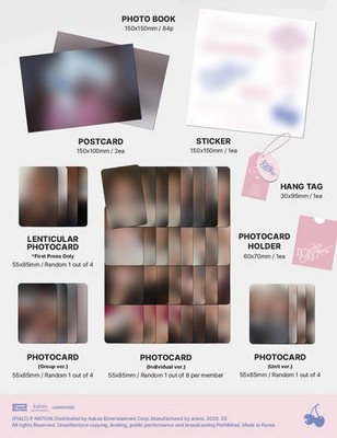 BABY DONT CRY AFTER CRY 1st Mini Album CD+Photo Book+Sticker+Hang