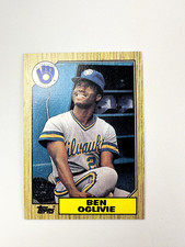 1987 Topps - Ben Oglivie #586 Milwaukee Brewers