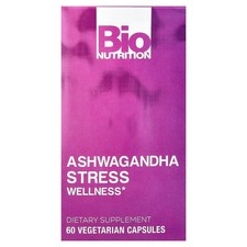 Stress Wellness With Ashwagandha, 60 Vegetarian Capsules