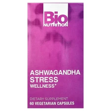 Stress Wellness With Ashwagandha, 60 Vegetarian Capsules
