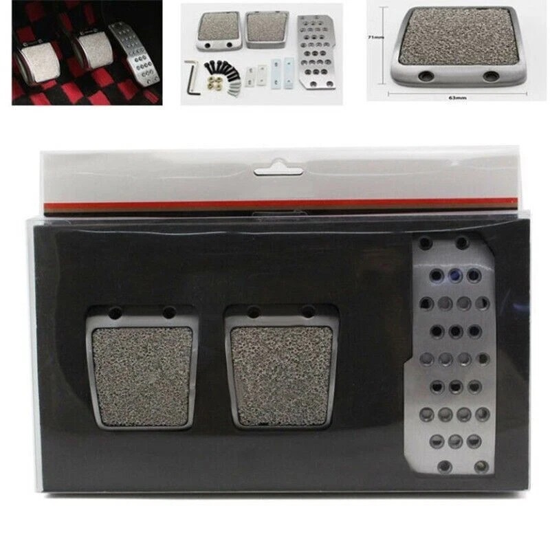 Pedales para Honda JDM Mugen reposapiés acelerador pedal freno embrague pedales Foto 3 de 3