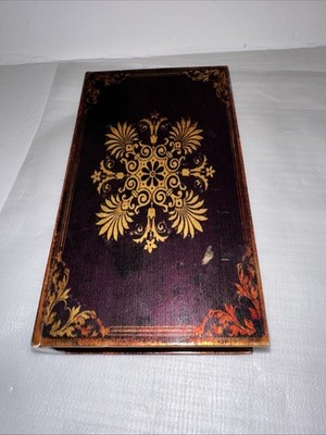 Faux Book Storage Box Charles Dickens Magnetic Closure