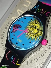 SWATCH VINTAGE 1992 SLB101 MUSICALL EUROPE IN CONCERT NUOVO PERFETTO FUNZIONANTE