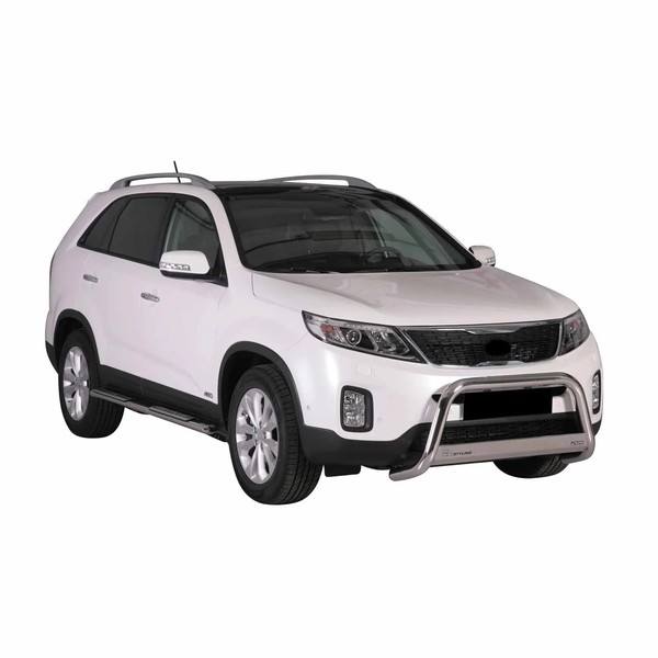 Edelstahl Seitenschweller Schwellerrohre FüR Kia Sorento 2012-2014 Silber-image