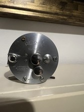 Mulinello da colata ABU Record 1600C vintage. Anni 50. Svezia. EX Funzionante. Luce usata.