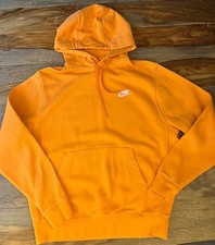 Nike All Kids Fit Sportswear Club Fleece Hoodie Bright Orange Size M Youth