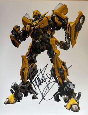 Transformers Mark Ryan Bumblebee Autograph 8x10 Photograph -GENUINE Signed