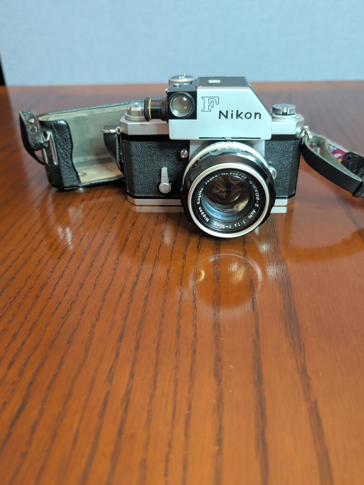 Nikon F Photomic 35mm Film Camera + 50mm F1.4 Lens JAPAN w/Nippon Kogaku Japan 3