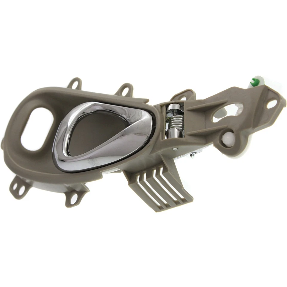 Interior Door Handle For 01-10 Chrysler PT Cruiser Front Left Beige Chrome Lever - Image 2 of 4