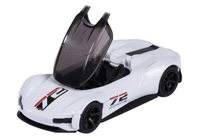 MAJORETTE DELUXE PORSCHE VISION GRAN TURISMO WHITE 1:64 DIE CAST MODEL NEW 
