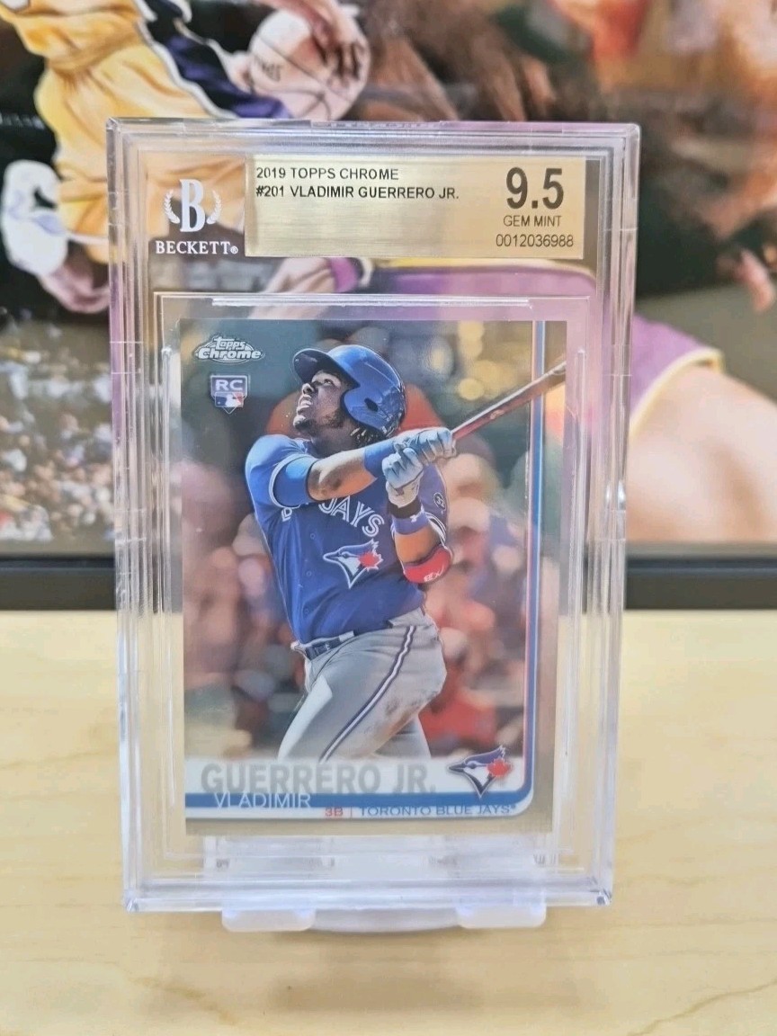 2019 Topps Chrome Vladimir Guerrero Jr  Rookie RC #201 BGS 9.5 Toronto Blue Jays
