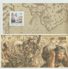 France 2008 Souvenir Philatelique Fondation de Quebec 1608 Etienne Brule MNH