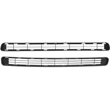 Bumper Grille Fits Toyota Rav4 2006-2008 Front Upper And Lower Textured Black