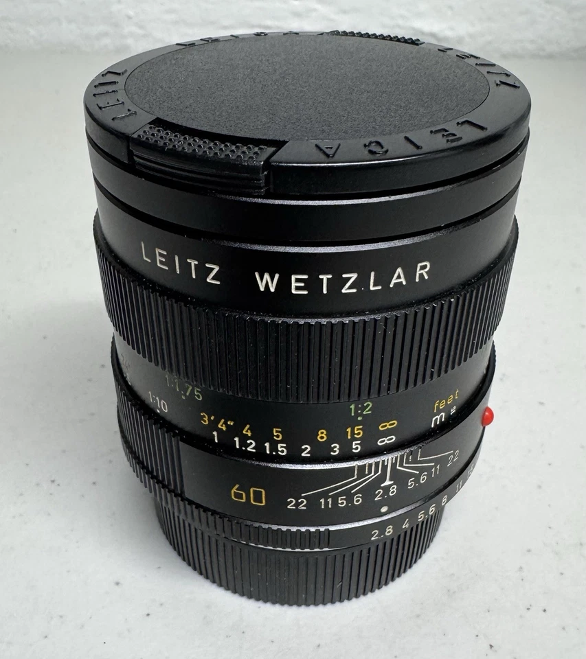 徕卡 R 60 毫米 F2.8 MACRO-ELMARIT-R 3 摄像头 V2 #320... 1980 年代镜头 — 第 2/4 张图片