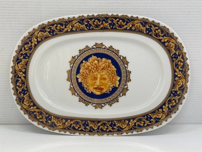 DEPOS T. LIMOGES SERVING TRAY BACCHUS PATTERN