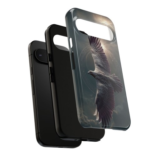 Eagle Soaring Dark Purple Wings Phone Case for iPhone, Samsung Galaxy, Pixel - 第 223/239 張圖片