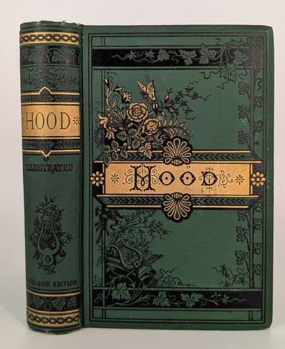 The Poetical Works of Thomas Hood The American News Company 1880s Antique Book