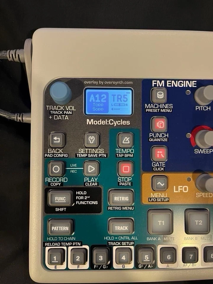 Elektron Model Cycles 6-track FM Based Groovebox Tested w/Accessories and extras - Image 3 of 4
