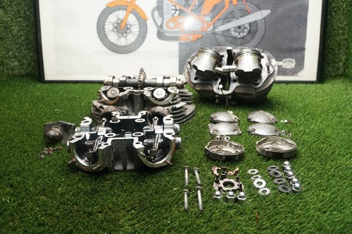 1970-1983 Yamaha XS650 Complete Engine Top End Cylinder Head Jugs Pistons 12k