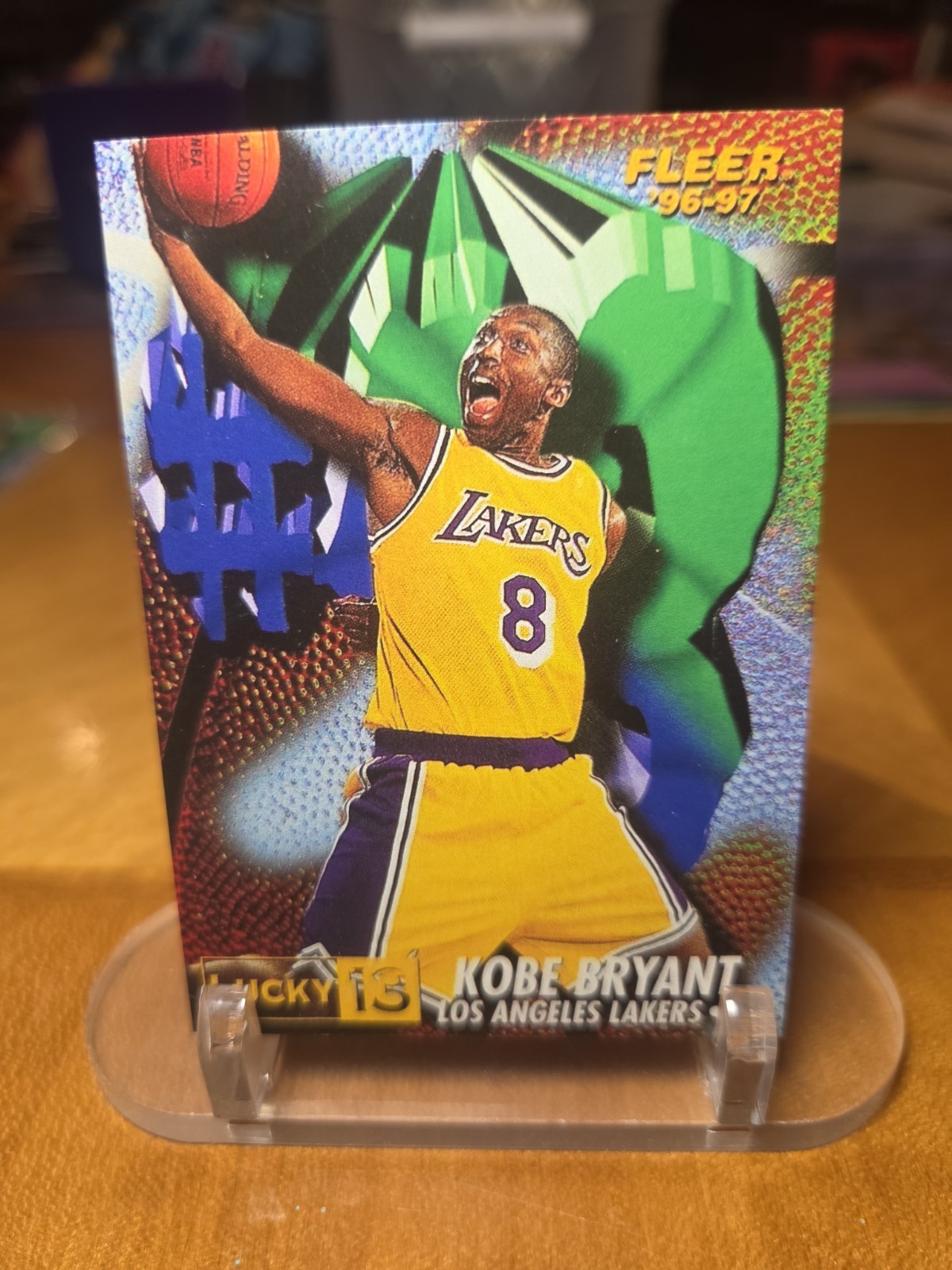 Kobe Bryant 1996 Fleer #13 Lucky 13 Price Guide - Sports Card Investor
