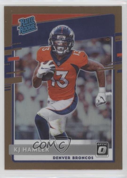 2020 Panini Donruss Optic Rated Rookies Bronze Prizm KJ Hamler #170 0hg1