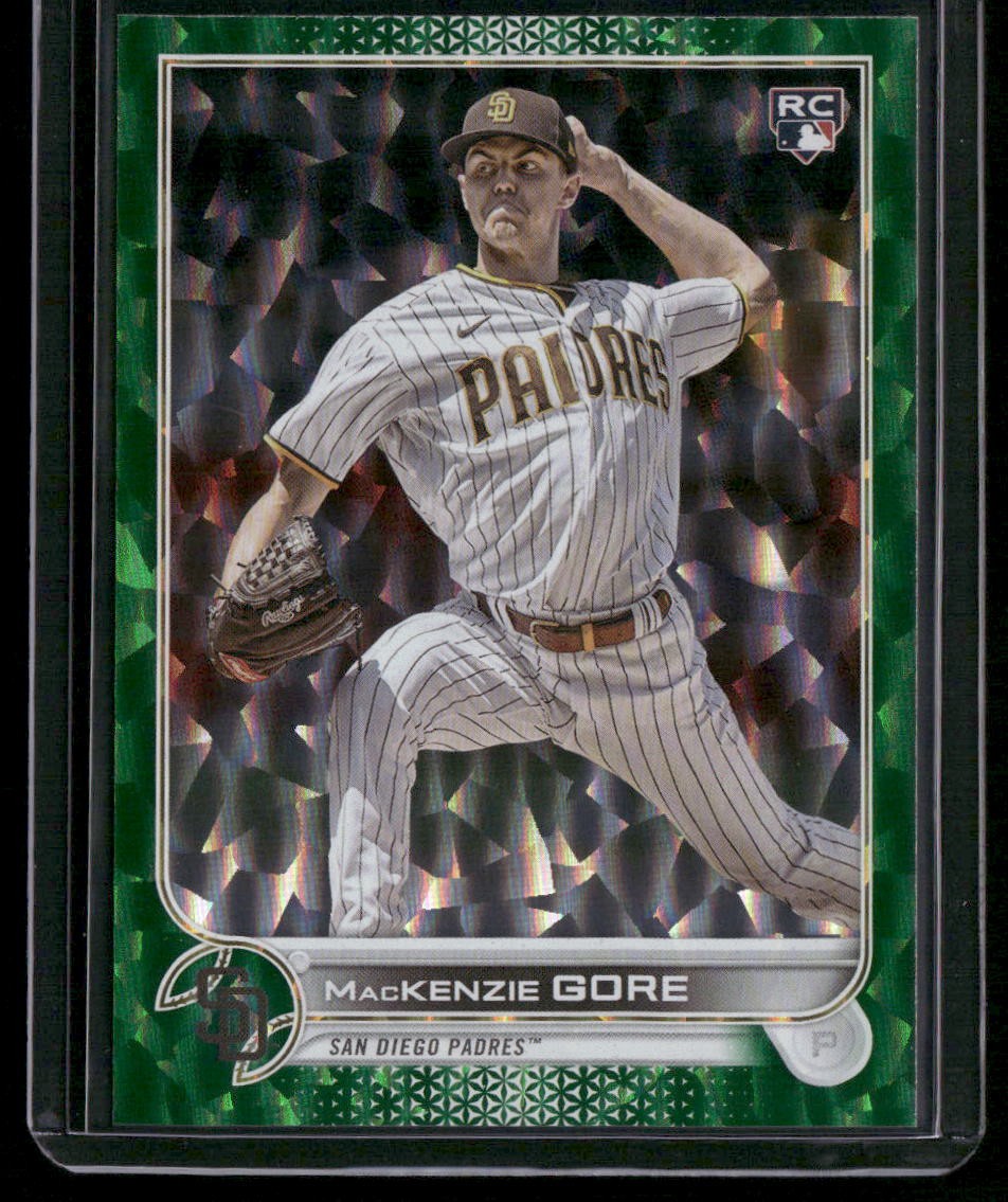 2022 Topps Update #US81 MacKenzie Gore Green Foil #/499