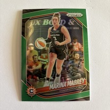 Marina Mabrey 2025 Panini Prizm WNBA Green Prizm Card #18
