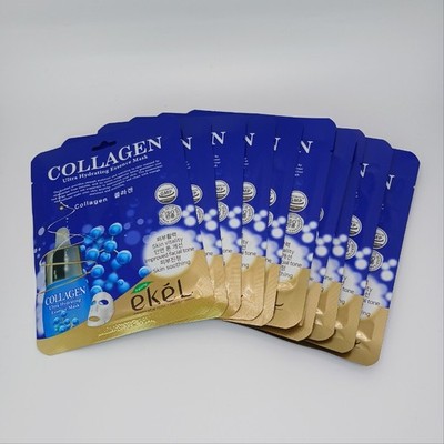EKEL Collagen Mask Pack 10 Sheets Skincare