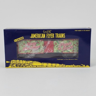 American Flyer 2021 CHRISTMAS BOXCAR #2119020 S-Gauge New W/ Box