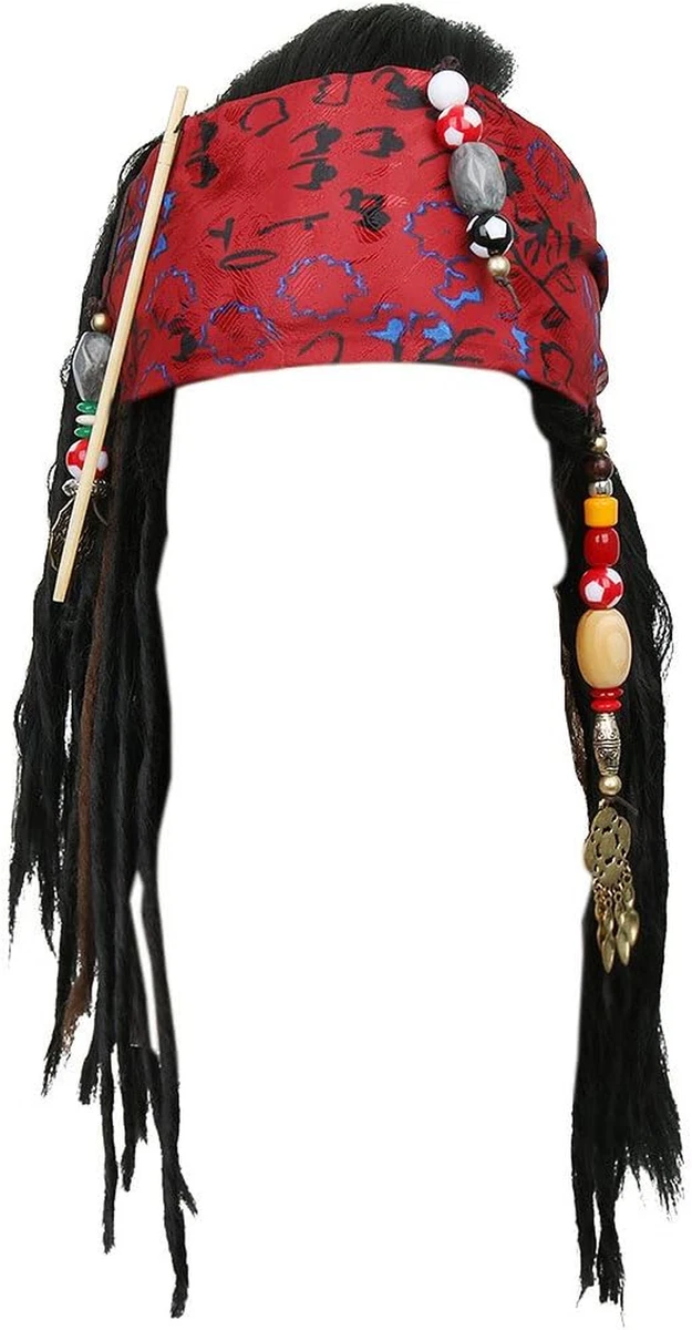 Peluca pirata rastas - Alta Calidad - Envío Rápido