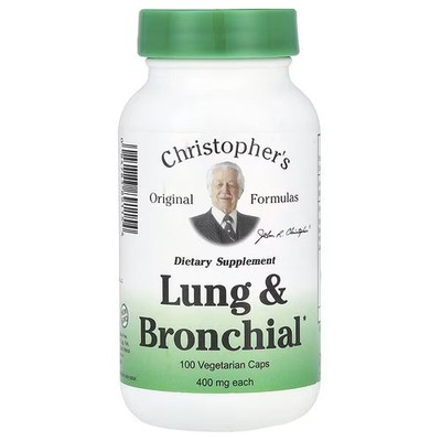Christophers Original Formulas, Lung and Bronchial, 425 mg, 100 Veggie Caps