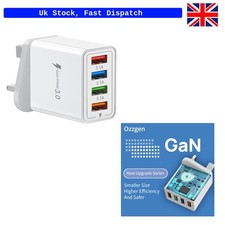 QC 3.0 USB Fast Charger - Lightweight & Safe for Travel and Home Use