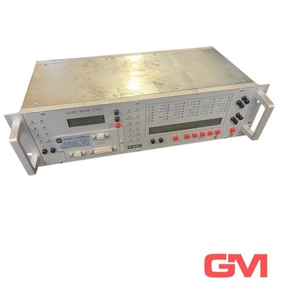 Nimak Schweißsteuerung QW2000 Welding controller Qualy-Weld 2000