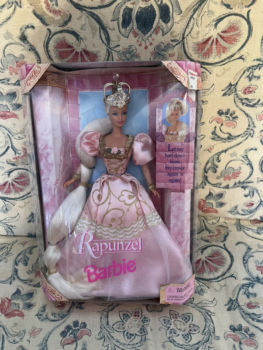 Rapunzel & Prince Ken Barbie Dolls Fairytale Collector Princess