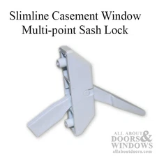 Silverline Multi-Point Sash Lock White Plastic 3-5/16" 34-159