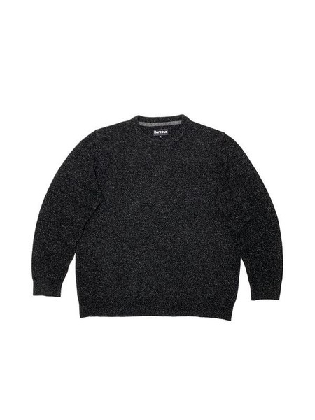 Men Barbour Sweater Grey Viscose L