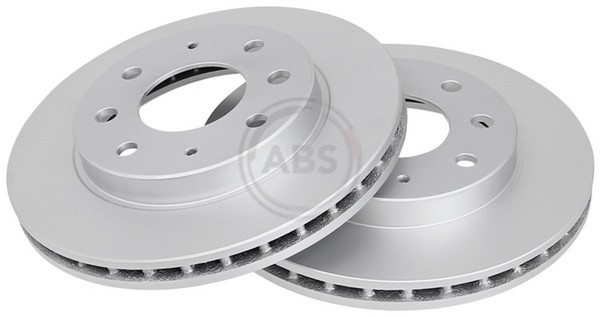 2X Bremsscheibe Beschichtet A.B.S. 17669 FüR Santamo Hyundai Space Runner Wagon-image