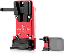 NP-F Dummy Battery to V-Lock piastra di montaggio a V per Sony NP-F970 F550| Atomos Shogun