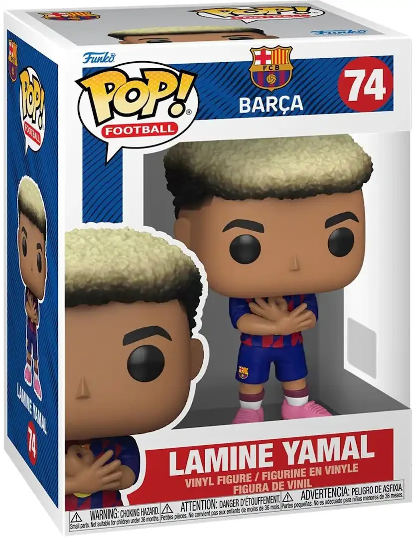 Funko Pop! Vinyl: FC Barcelona - Lamine Yamal #74 for sale online