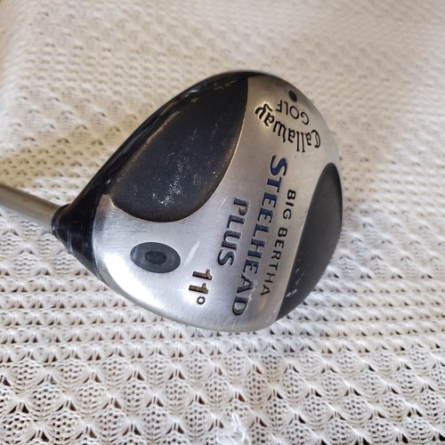 Callaway Golf Club Big Bertha Steelhead Plus 11* Driver Graphite Gems RH - Picture 8 of 11