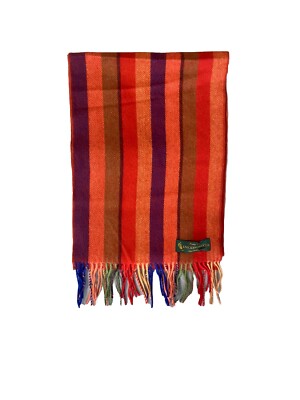 KNICKERBOCKER SCHAL MEHRFARBIG WOLLE UNISEX