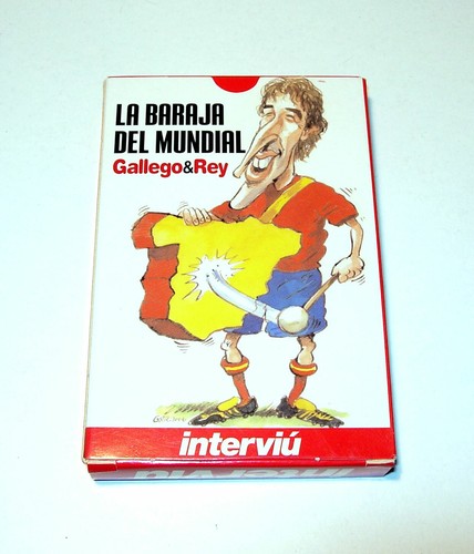 Carte mazzo di carte - Il mazzo del mondiale di Gallego & Rey - Intervista prezzo ebay